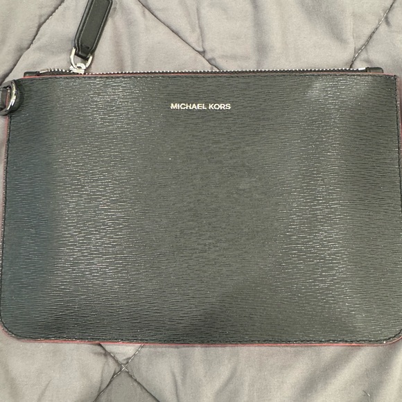 Michael Kors Handbags - MK Black Large Wristlet